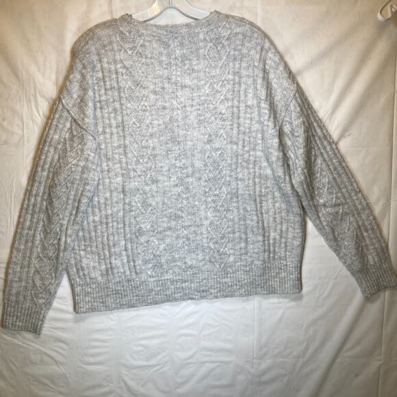 Women's Legendary Outfitters Soft Cozy Pullover Sweater Grey Size Small - Picture 5 of 9